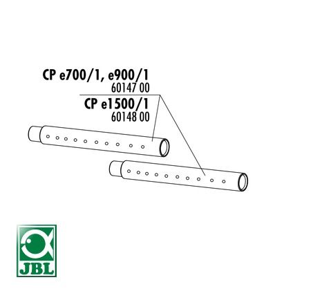 JBL CP e1500 Dusenstrahlrohr - Флейта для фильтра CristalProfi е1500, из двух частей