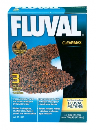 Наполнитель Fluval Clearmax 3х100г (удалитель фосфатов, нитратов и нитритов)