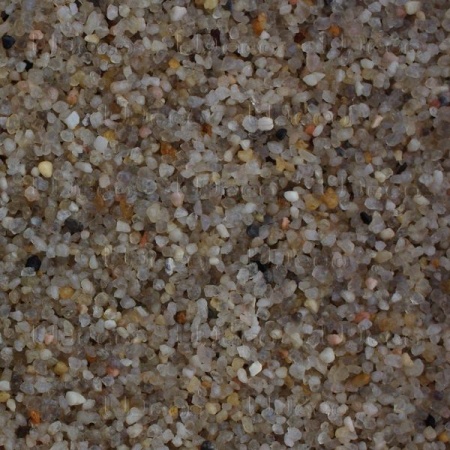 UDeco River Light - Натуральный грунт для аквариумов "Светлый песок", 2,5-5 мм, 2 л