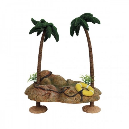 ArtUniq Islet With Palmtrees - Декоративная композиция "Островок с пальмами для черепах", на присоск
